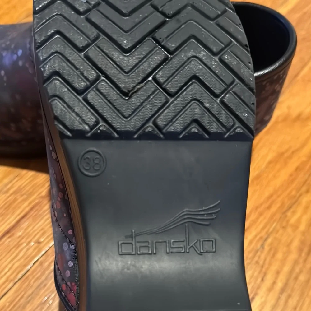 Dansko Patterned Clogs - Picture 4 of 8